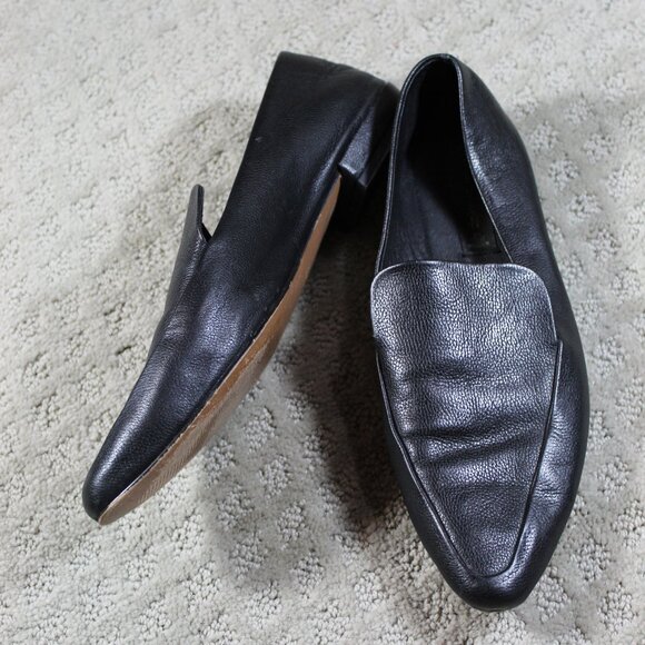 Steven by Steve Madden Black Pointed Toe Flats - Picture 1 of 6